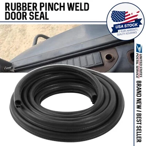 Universal Car Door Rubber Weather Seal Hollow Strip Weatherstrip 20FT 6M U-Shape - Picture 1 of 12