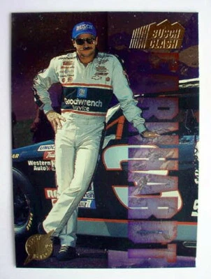 1996 Wheels Nascar Racing First Strike Busch Clash Dale Earnhardt Sr Card #B14  - Image 1 of 4