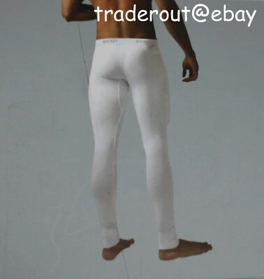 2(X)ist 2xist Men white cotton long john tights pants underwear size  L XL - Image 1 of 4