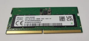 8GB SK Hynix Memory DDR5 SODIM / 1Rx16 PC5 4800B Laptop Ram - Free P&P + VAT - Picture 1 of 1