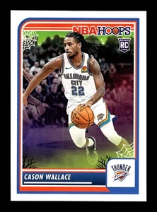 4-11-06 PWE.2023-24 nba haunted hoops #76 cason wallace rookie rc - Picture 1 of 2