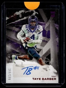 2023 CHRONICLES DRAFT RED GRIDIRON KINGS /199 AUTO TAYE BARBER TCU - Picture 1 of 1