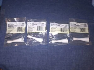 4 butées de porte à ressort Stanley 75-6264 SP7092 blanc 3" un par paquet - Photo 1/3