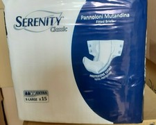 60 Pannoloni a Mutandina Serenity extra taglia XL per incontinenza adulti
