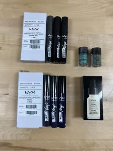 LOTTO DI PRODOTTI MISTI NYX - LUCIDALABBRA / FONDOTINTA / PIGMENTI E PIGMENTI LAMINA - Foto 1 di 15