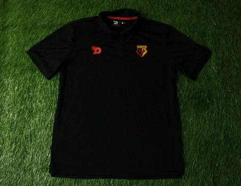 WATFORD ENGLAND 2016/2017 FOOTBALL POLO SHIRT JERSEY TRAINING DRYWORLD ORIGINAL Cover