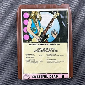 The Grateful Dead Workingmans Dead 8 Track Tape Vintage Untested Rock N Roll - Picture 1 of 8