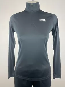 The North Face Womens 24/7 Flex 1/4 Zip Top / Black / Rrp £40 - Picture 1 of 1