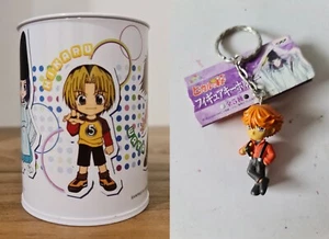 Hikaru no go Fujiwara no Sai 5" Japan aluminum piggy bank PVC Keychain JAPAN X 2 - Picture 1 of 9