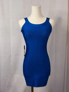 New Guess by Marciano Body-Con Dress Cosmic Blue Size XS SHIPS FREE TODAY - Picture 1 of 11