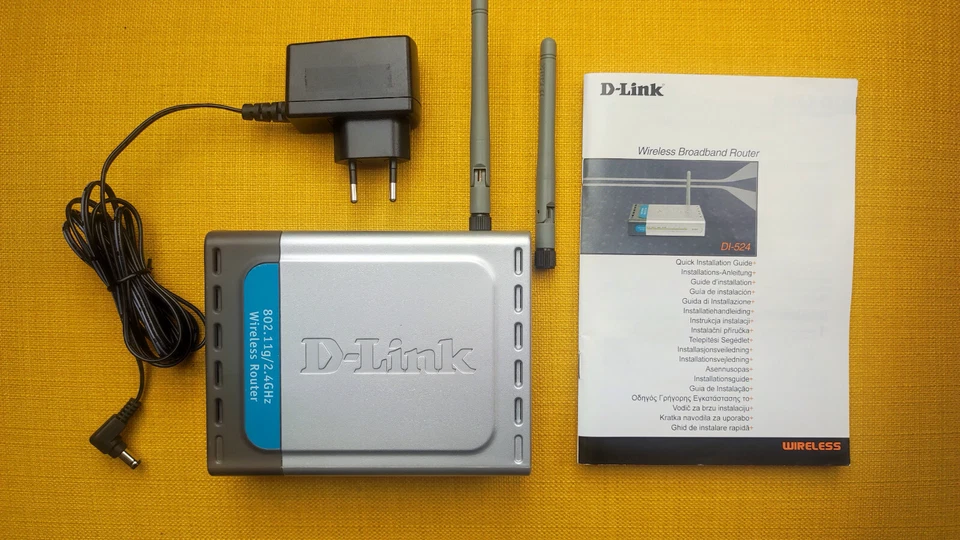 D-Link Router DI-524 Router oder Access Point WI-FI komplett - Bild 1 von 4