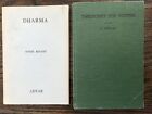 Vintage Theosophy Lot Dharma Annie Besant Adyar Theosophy For Youths 1949 Pavri