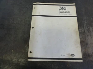 Case Steering and Axles Compact Tractors Service Manual 9-50381 - Picture 1 of 3