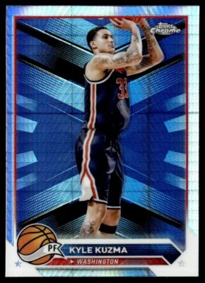 2023-24 Topps Chrome Prism Refractor Kyle Kuzma #139 R6620J - Image 1 of 2