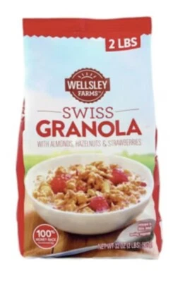 Wellsley Farms Swiss Granola, 2 lbs. Bag (2 Pack)