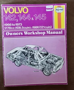 Volvo 142 144 145 1966 thru 1973 1778cc 1986cc Haynes Repair Manual 129 - Imagen 1 de 7
