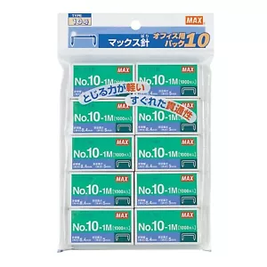 10 pieces No. 10 No.10-1M Max staples (japan import) - Picture 1 of 6