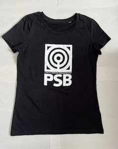 Public Service Broadcasting T Shirt PSB Ladies Size Small Black Band Music - Picture 1 of 4