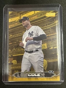 🔥Gerrit Cole 2024 Topps Stadium Club #165 Lámina de Oro Yankees de Nueva York - Imagen 1 de 2