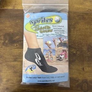 Sand Socken Volleyball schwarz Größe Medium Herrengröße 7-10 Damengröße 9-11,5 - Bild 1 von 3