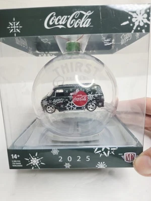2025 M2 Machines Christmas Ornament - Coca-Cola 1971 Chevrolet Van - Image 1 of 4