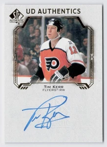 2021-22 SP Authentic Ud Authentics Tim Kerr #UDA-TK (AU) PHILADELPHIA FLYERS - Picture 1 of 2