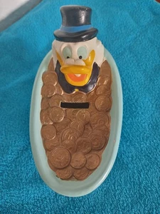 Dagobert Duck Spardose Badewanne Disney vintage RAR top erhalten Weihnachtsgesch - Bild 1 von 8