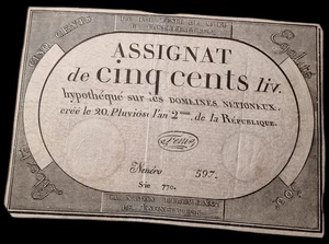 Assignat von 50 Pfund - Bild 1 von 1