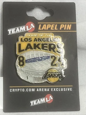 Pin Los Angeles Lakers Kobe Bryant 8 24 Crypto.com Arena Team LA Foto 1 de 4
