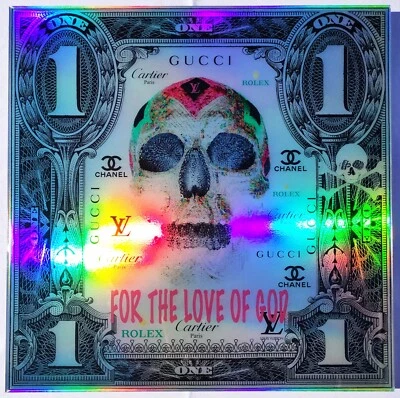 Van Apple – "For the Love of God Hologram" – AP 1/3 handsigniert - Bild 1 von 4