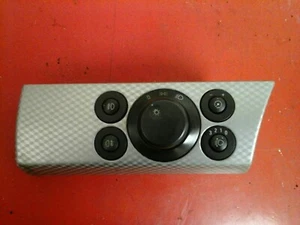 VAUXHALL ASTRA H MK5 HEADLIGHT LAMP FRONT/REAR FOG SWITCH + SURROUND 13100128 ZK - Picture 1 of 2