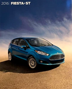 Ford Fiesta & Fiesta ST 2016 — 4 modelos — folleto de ventas de concesionario de 30 páginas — nuevo lote antiguo - Imagen 1 de 1