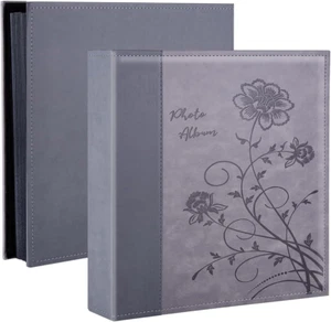 Photo Album 4X6 1000 Photos, Large Capacity Wedding Family Leather Cover Picture - Picture 1 of 6