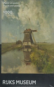 Puzzleman 1000 Piece Puzzle with Poster - Rejks Museum: In the Month of July By - Picture 1 of 1
