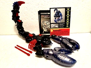 Beast Wars: vintage 1997 Predacon Scorponok DARK RED variant complete lot - Picture 1 of 1