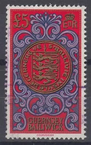 GUERNSEY 1979 £5 SEAL USED (ID:303/D58286) - Bild 1 von 1