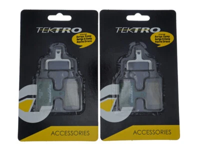 2 pares de pastillas de freno de disco compuesto orgánico Tektro E10.11 aptas para Auriga-Orion-Draco Foto 1 de 2