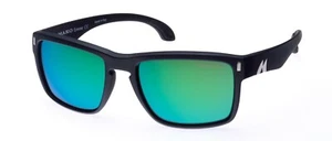 Mako GT 9583 M01 G2H5 Matte Black / Rose Green Mirror Polarised Lens Sunglass - Picture 1 of 2