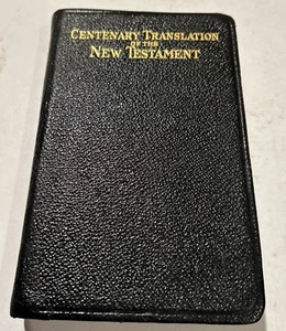 Rare Vintage Centenary Translation of the New Testament - C. 1924, 1943 Printing - Imagen 1 de 9