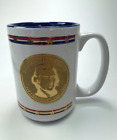 Thomas Jefferson 3rd President Coffee Mug 1807-1809 Period 14 oz Gold logo C90