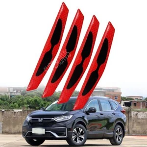 Carbon Fiber Door Anti-collision Strip Warning Decorative Sticker For Honda CR-V - Picture 1 of 16