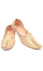 Authentic Jaipuri Flair: Handcrafted Punjabi Juttis for Kid's Boys Now Available - Picture 1 of 5