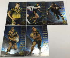 1994 Dynamic Marketing Kangaroos Heroes Trading Card ROOKIE SENSATION 5-CARD SET