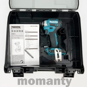 Makita TD173DZ Impact Driver TD173DZ Blue 18V 1/4" Brushless Tool with Cace - Picture 1 of 12