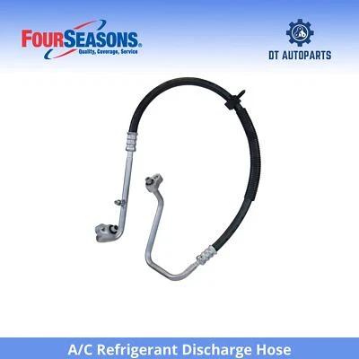 Mangueira de descarga de refrigerante CA Chevrolet Silverado 3500 HD 2007-10 4 estações - Imagem 1 de 4