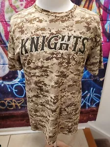 Charlotte Knights Rare Digital Camo Shirt Size Large - Picture 1 of 5
