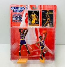 1997 Starting Lineup SLU Classic Doubles Shaquille O'Neal Kareem Abdul-Jabbar