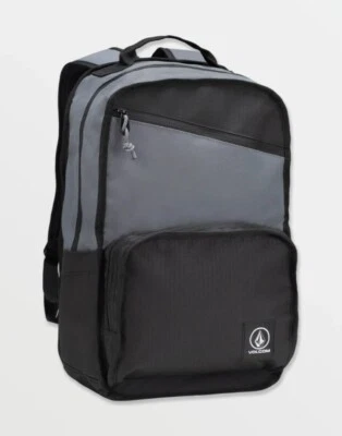 VOLCOM Poly HARDBOUND Backpack - Grey/Black - NWT - Image 1 of 4
