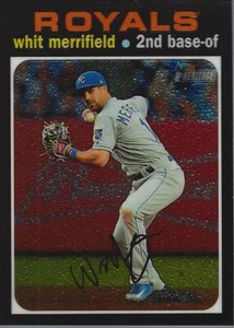 2020 Topps Heritage Chrome #THC118 Whit Merrifield /999 - NM-MT - Picture 1 of 2