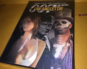 007 James Bond Live and Let Die DVD 3D lenticular cover Roger Moore Jane Seymour - Picture 1 of 6